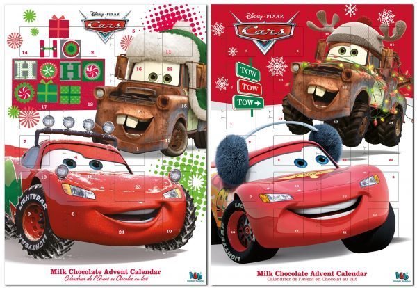 Cars 65 G Suklaajoulukalenteri