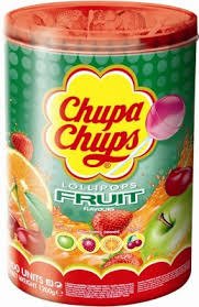 Chupa Chups Lollipops Fruit 1200g