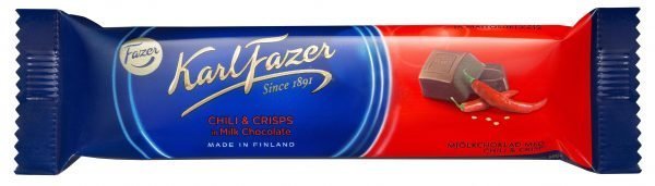 Fazer Chili-Crisp 37 G Suklaapatukka