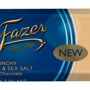 Fazer Crunchy Caramel & Seasalt 37 G Suklaapatukka