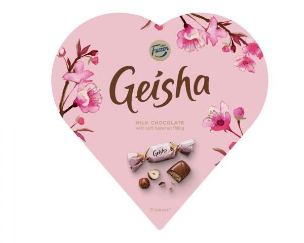 Fazer Geisha Sydän 225 G