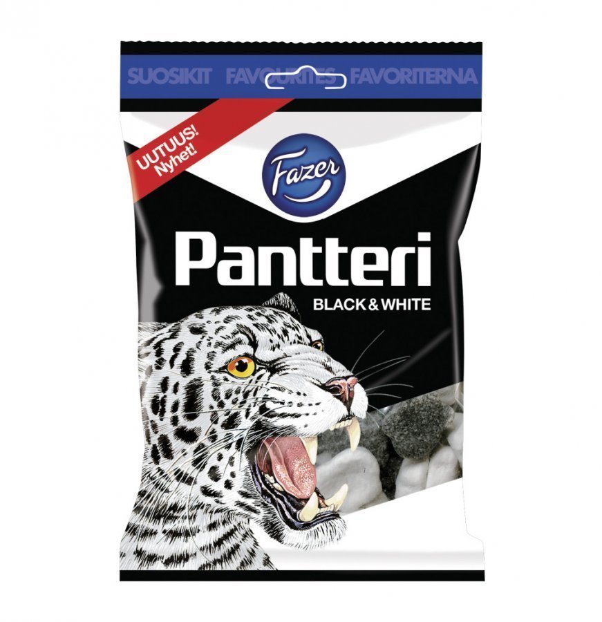 Fazer Pantteri 180 G Black & White