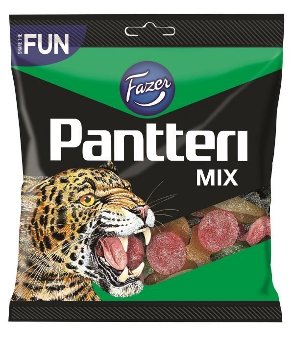 Fazer Pantteri Mix 280 G Makeissekoitus