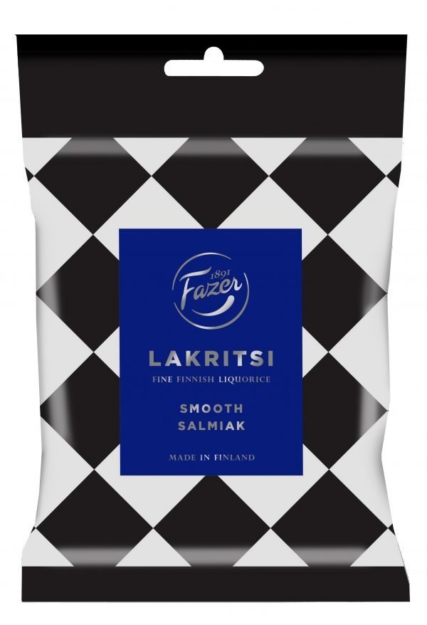 Fazer Smooth Salmiak 150 G Lakritsi