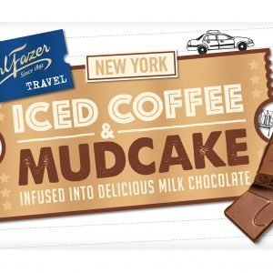 Fazer Travel Iced Coffee And Mudcake 130 G Suklaalevy