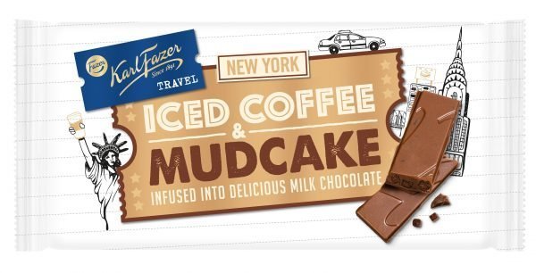 Fazer Travel Iced Coffee And Mudcake 130 G Suklaalevy