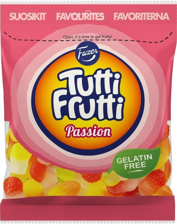 Fazer Tutti Frutti Passion 180 G Makeisekoitus