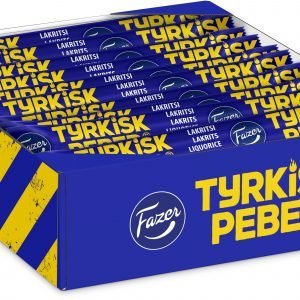 Fazer Tyrkisk Peber Lakritsi 20 G 30-Pakkaus