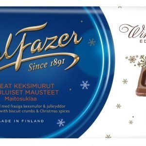 Fazer Winter Edition Rapeat 200 G Keksimurut & Jouluiset Mausteet Maitosuklaa