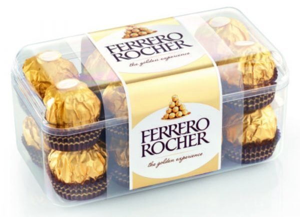 Ferrero Rocher 200 G Suklaakonvehdit