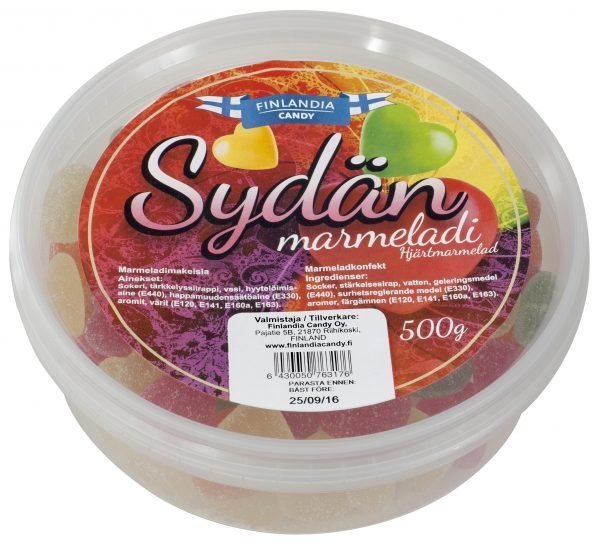 Finnsweet 500 G Sydänmarmeladirasia