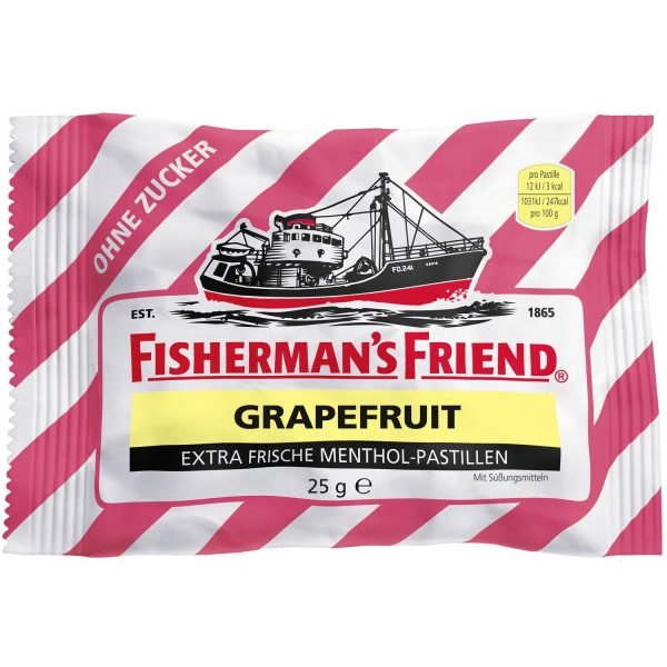Fisherman's Friend Grapefruit Sukkerfri 25 G
