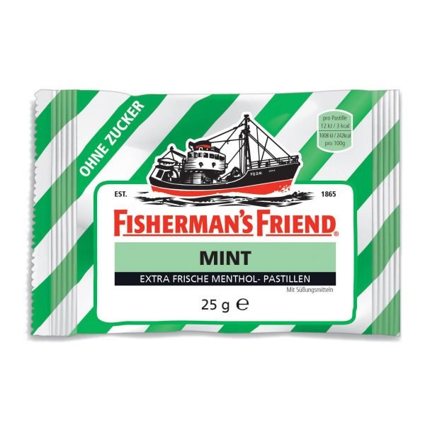 Fisherman's Friend Mint Sukkerfri 25 G