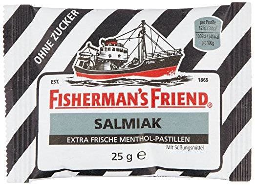 Fisherman's Friend Salmiak Sukkerfri 25 G