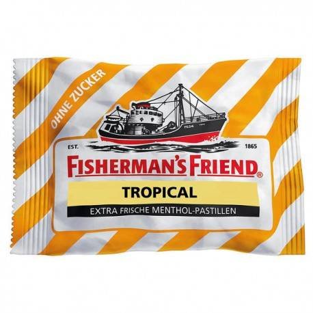 Fisherman's Friend Tropical Sukkerfri 25 G