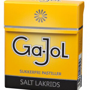 Ga-Jol Gul Salt-Lakrids 8 Pakker