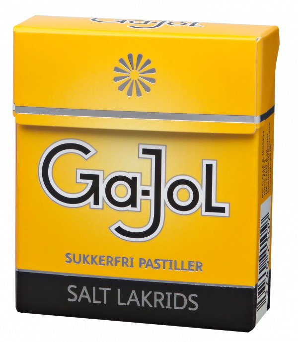 Ga-Jol Gul Salt-Lakrids 8 Pakker