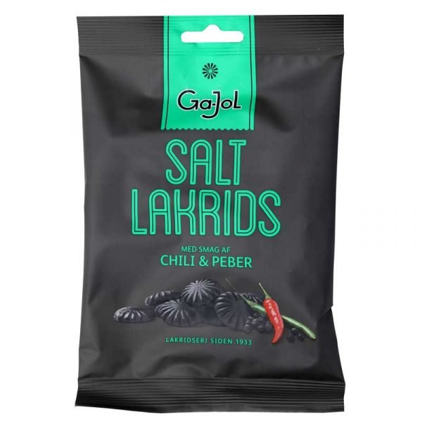 Ga-Jol Lakrids Chili & Peber 140 G