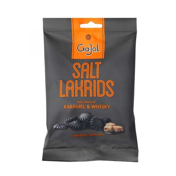 Ga-Jol Salt Lakrids Karamel & Whisky 140 G