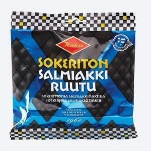 Halva Sokeriton Salmiakki 90g