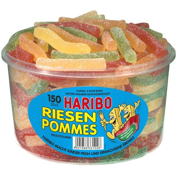 Haribo Kæmpe Pommes 1200 G