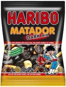 Haribo Matador Dark Mix 375 G (3 For 50)