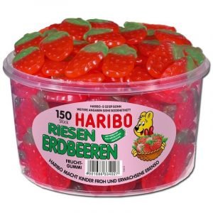Haribo Store Jordbær (Riesen Erdbeeren) 1350g