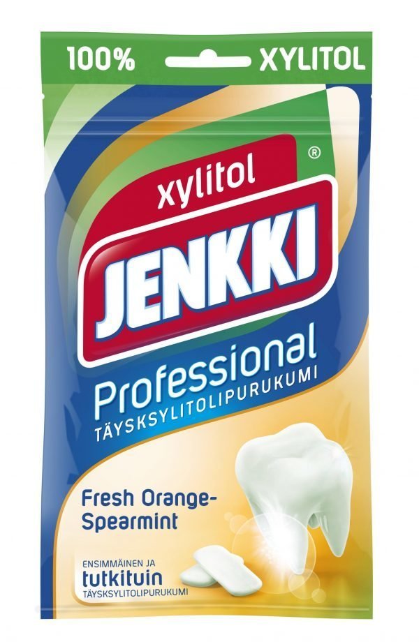 Jenkki Professional Fresh Orange & Spearmint 90 G Purukumi