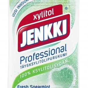 Jenkki Professional Täysksylitolisydän Fresh Spearmint 70 G Purukumi