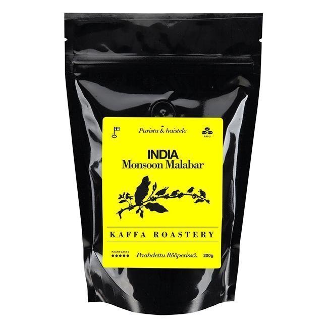 Kaffa Roastery India Monsoon Malabar papu 200g