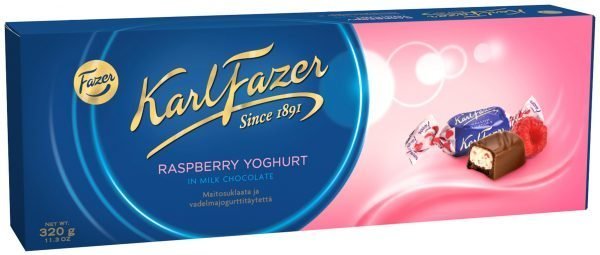 Karl Fazer Vadelmajogurtti 320 G Suklaakonvehtirasia