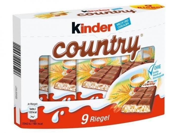 Kinder Country 9 Stk. 211,5 G - Karkkikauppa24.fi