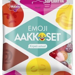 Malaco Aakkoset Emoji 315 G Makeissekoitus