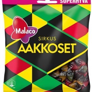 Malaco Aakkoset Sirkus 315 G Makeissekoitus