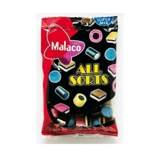 Malaco Allsorts Englantilainen Lakusekoitus 400g