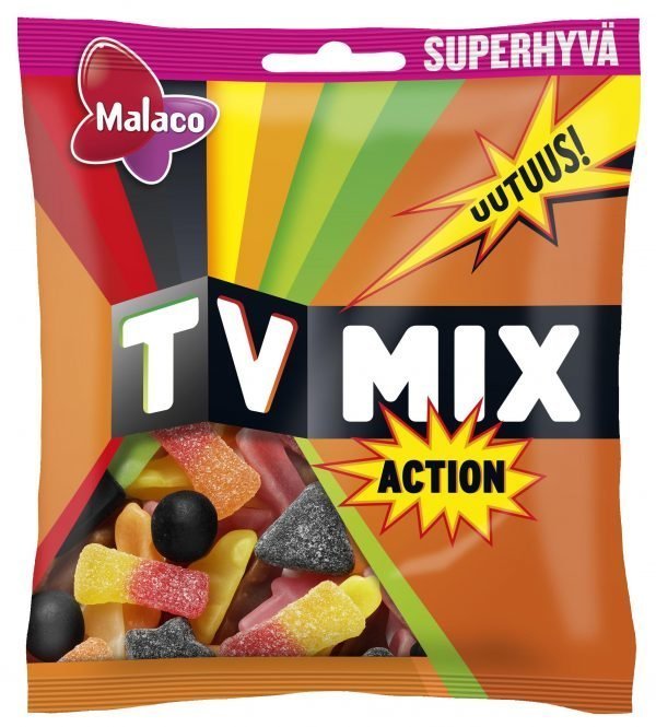 Malaco Tv Mix Action 325 G Makeissekoitus