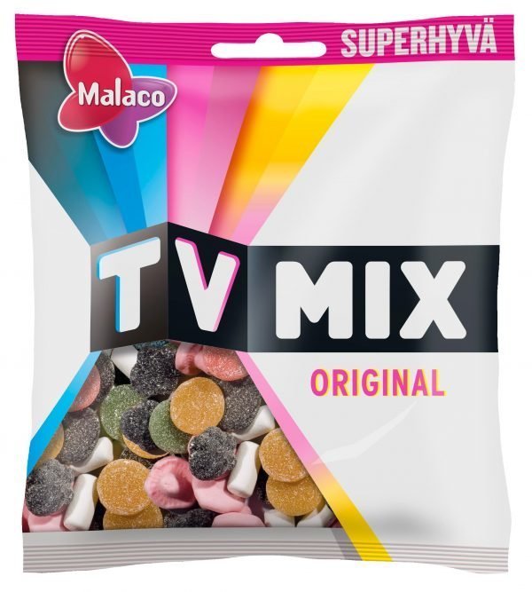 Malaco Tv Mix Original 325 G Makeissekoitus