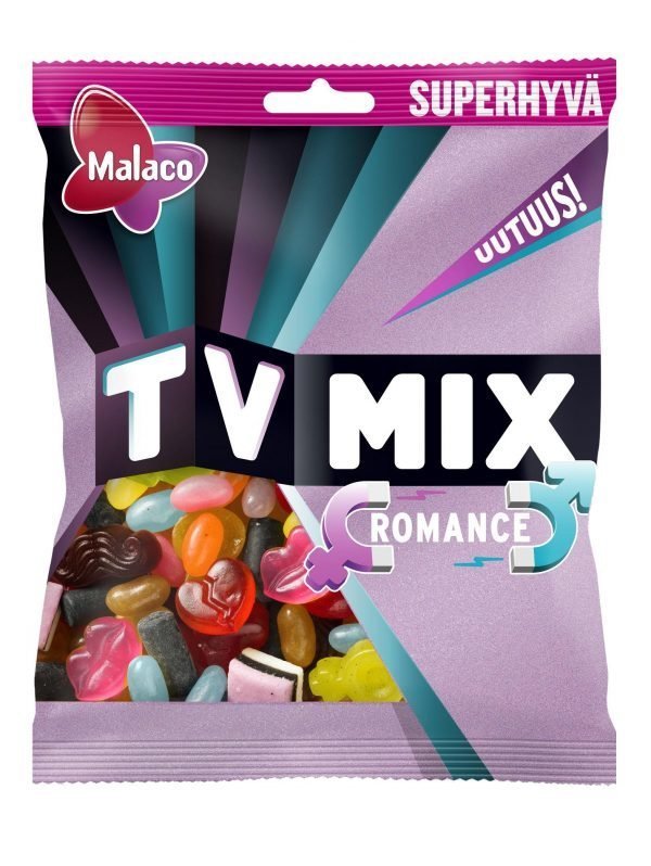 Malaco Tv Mix Romance 325 G Makeissekoitus