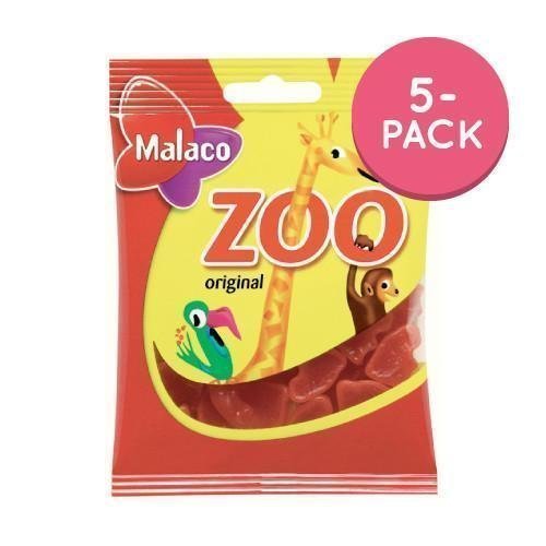 Malaco Zoo Apinat 5-pack 5 x 80g