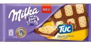 Milka Alpenmilch & Tuc Cracker 100 G