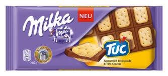 Milka Alpenmilch & Tuc Cracker 100 G