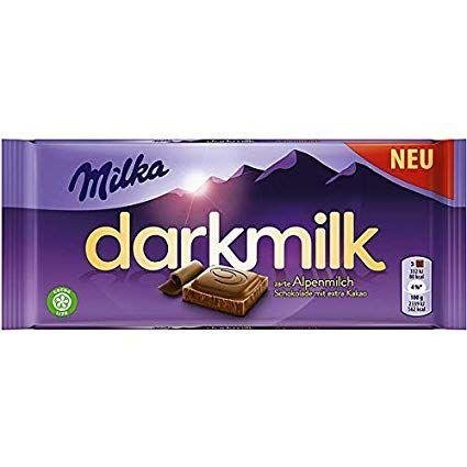 Milka Darkmilk Dunkle Alpenmilch 85 G