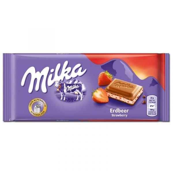 Milka Erdbeer 100 G