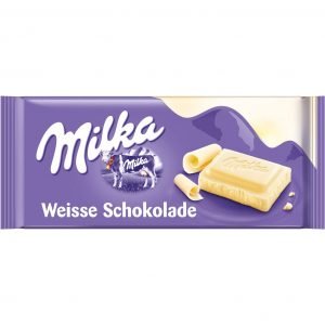 Milka Hvid Chokolade 100 G