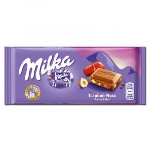 Milka Rosin-Nød 100 G