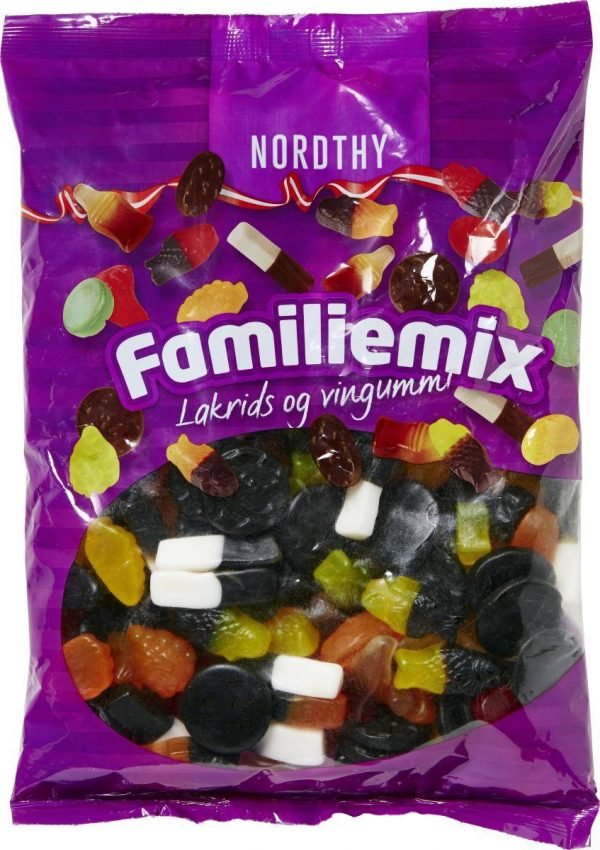 Nordthy Familiemix 900 G