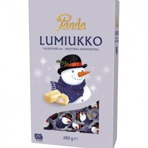 Panda Lumiukko Valkosuklaakonvehti 280 G