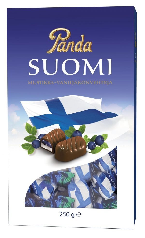 Panda Suomi 250 G Mustikkatäytekohvehdit