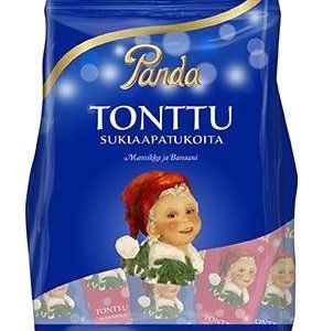 Panda Tonttu 209 G Suklaapatukoita