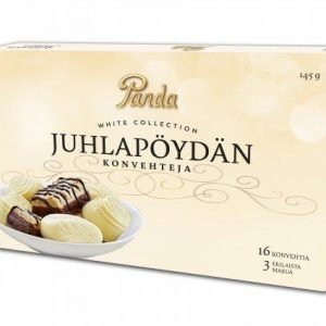 Panda White Collection 145 G Juhlapöydän Konvehtirasia